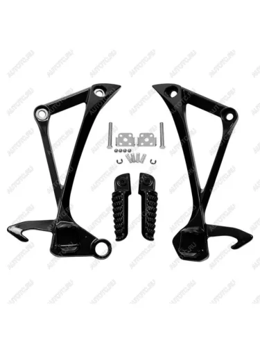 Подножки задние с кронштейнами для мотоцикла Kawasaki ZX10R 11-15  пм-00030817