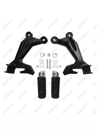 Подножки задние с кронштейнами для мотоцикла Kawasaki Z650 17-24  пм-00030854