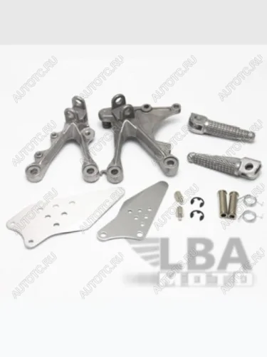 Подножки передние с кронштейнами для мотоцикла Kawasaki ZX-6R 05-08  пм-00001168