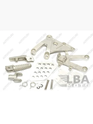 Подножки передние с кронштейнами для мотоцикла Honda CBR600RR 03-06  лб-00000238