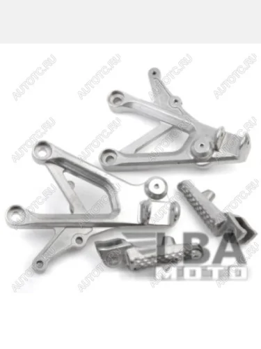 Подножки передние с кронштейнами для мотоцикла Honda CBR600F4 99-00 F4i 01-07  пм-00007897