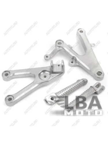 Подножки передние с кронштейнами для мотоцикла Yamaha YZF-R6 03-05  пм-00007898