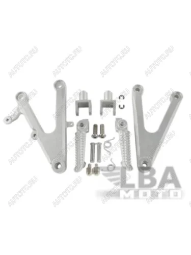 Подножки передние с кронштейнами для мотоцикла Yamaha YZF-R1 02-03  пм-00007900