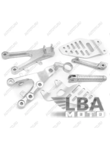Подножки передние с кронштейнами для мотоцикла Yamaha YZF-R6 06-15  пм-00007903