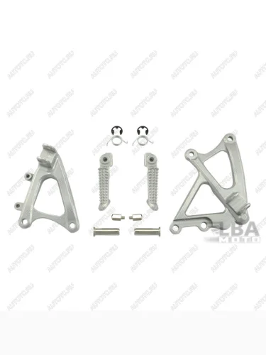 Подножки передние с кронштейнами для мотоцикла Yamaha YZF-R1 09-14  пм-00008073