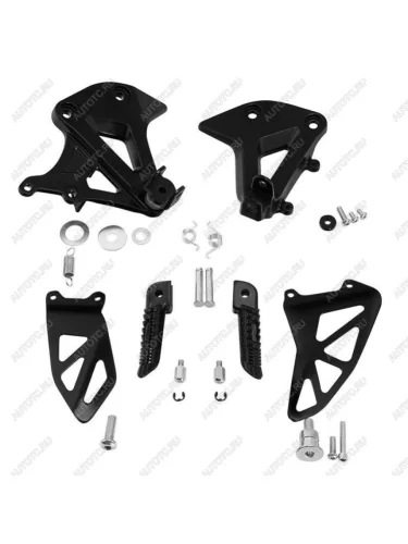 Подножки передние с кронштейнами для мотоцикла Suzuki GSX-R1000 17-22  пм-00030931
