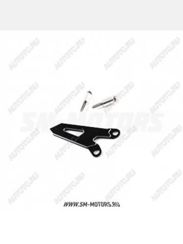 Защита ведущей звезды Kawasaki KX450F 06-15  SM-PARTS черная  010263-757-5344