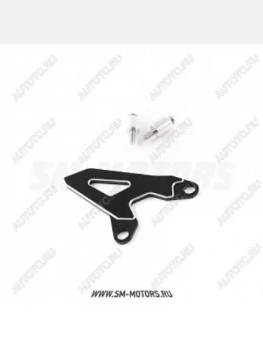 Защита ведущей звезды Honda CRF150 07, CRF450R450X 05-07  SM-PARTS черная  010263-757-8898