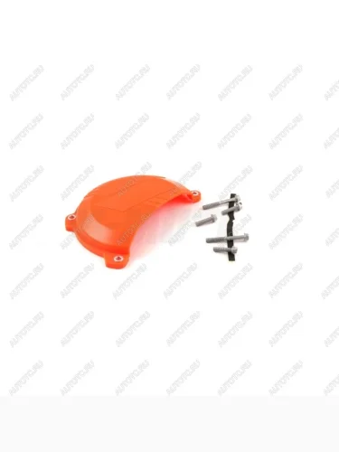 Защита крышки сцепл. пластиковая SM-PARTS KTM 250350SXFXCF 13-15, 250350EXCFXCFW 14-16 оранжевая  010263-926-4583