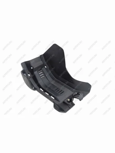 Защита двигателя пластиковая R-Tech KTM SX-F450 19-20, Husqvarna FC-FX450 19- (R-PMKTMNR4519) черная  r-pmktmnr4519
