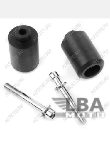 Слайдеры для мотоцикла Yamaha FZ6 Fazer 04-10, на раму, без резки пластика  пм-00000769