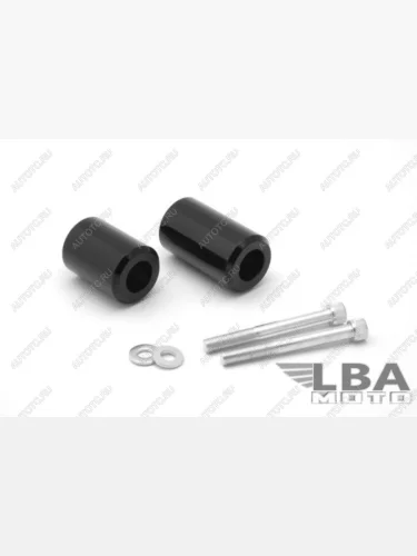 Слайдеры для мотоцикла Yamaha FZ6 Fazer 04-10, на раму, удлиненные, без резки пластика  пм-00000770