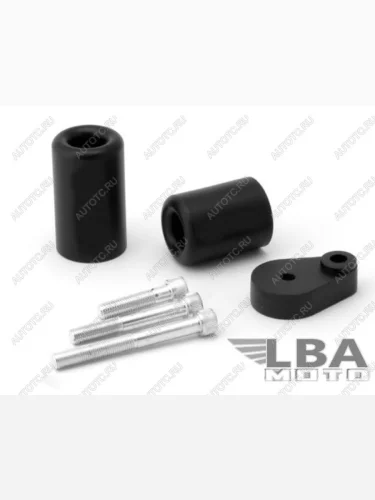 Слайдеры для мотоцикла Kawasaki ZX-6R 07-08, на раму, без резки пластика  пм-00000778