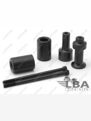 Слайдеры для мотоцикла Kawasaki Z1000 03-06, на раму, без резки пластика  пм-00000781