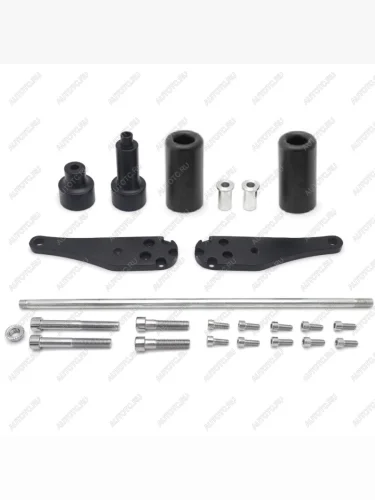 Слайдеры для мотоцикла Kawasaki ZX-10R 06-07, на раму, без резки пластика  пм-00000782