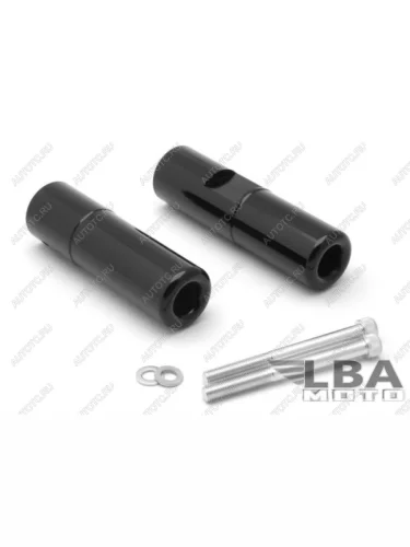 Слайдеры для мотоцикла Kawasaki ZX-14R 06-14, на раму, без резки пластика  пм-00000783