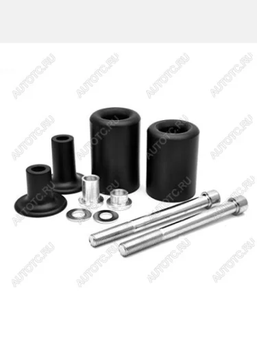 Слайдеры для мотоцикла Kawasaki ZX-6R 13-15, на раму, без резки пластика  пм-00008072