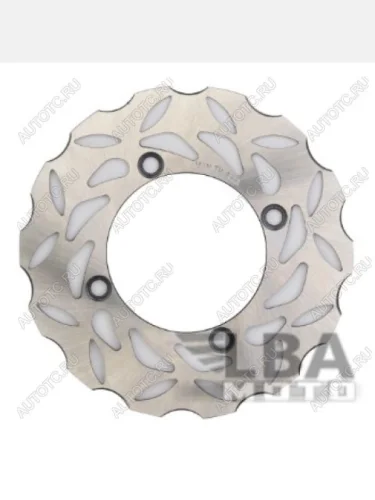 Тормозной диск задний для мотоцикла Honda CBR600 F4i 01-07, CBR929, CBR600RR 03-15, CBR1000RR 04-15  пм-00001071