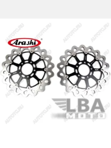 Тормозные диски передние для мотоцикла (2шт.) для Suzuki GSX1300 99-07, TL1000RS, GSX-R600750 SRAD  пм-00001056