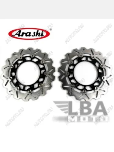 Тормозные диски передние для мотоцикла (2шт.) для Yamaha YZF-R6 99-02, YZF-R1 98-01, YZF600, YZF1000  пм-00001062