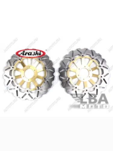 Тормозные диски передние для мотоцикла (2шт.) для Honda CBR600 F3 95-96, VFR750 94-97 CBR900RR 94-97  пм-00006870