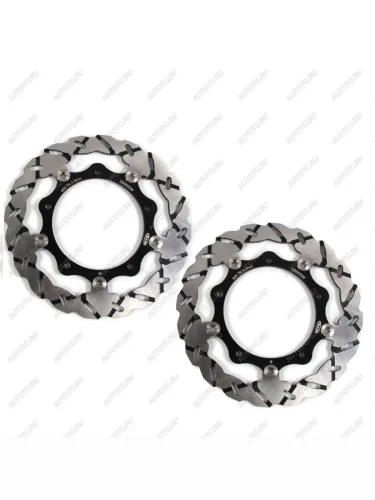 Тормозные диски передние для мотоцикла Yamaha YP125250R 04-16 1шт.YP400,XP500 04-07,XP530 12-15 2шт  пм-00027290