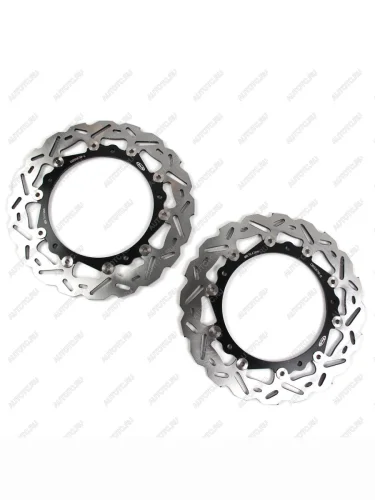 Тормозные диски передние для мотоцикла BMW S1000RR 09-18, S1000R 14-21, S1000XR 15-21  пм-00027294