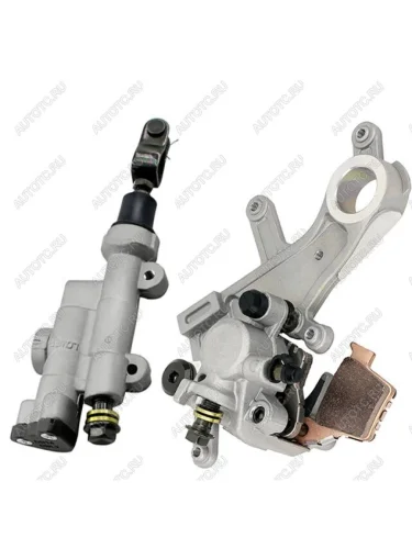 Задний тормозной суппорт+задний тормозной цилиндр Honda CRF250R 04-17 ,CRF450R 02-16,CR125250R 02-  пм-00030011