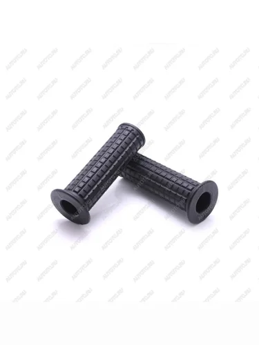 Грипсы резиновые для мотоцикла 25мм модель 2 Черный  пм-00028657