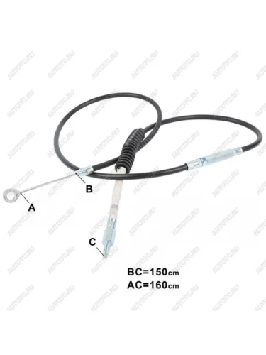 Тросик сцепления для мотоцикла Harley-Davidson XL 8831200 Sportster 00-10   пм-00030888