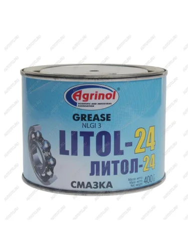 Смазка ЛИТОЛ-24 400г АГРИНОЛ AGRINOL 4823074500872