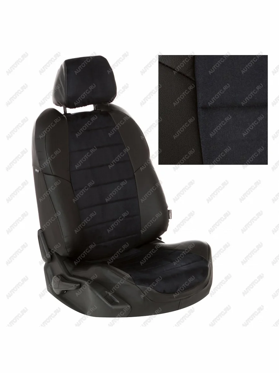 Комплект салонных чехлов Changan CS55 Plus I рестайлинг с 21г.  UNI-S с 24г. АВТОПИЛОТ cha-ch21g-cs55plus-chch-a  в Самаре Самарской области