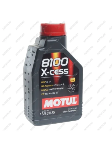 Масло моторное 8100 X-CESS 5W30 синт.1л MOTUL MOTUL 113528