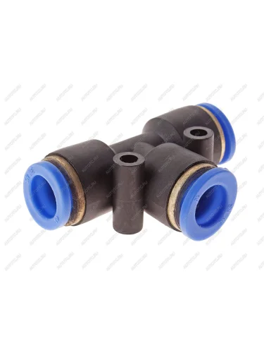 Соединитель трубки ПВХ,полиамид d=5мм тройник пластик NO NAME put05 NO NAME put05