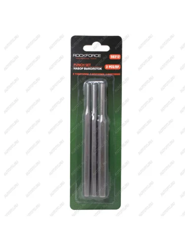 Набор выколоток 3,5,6х150мм 3 предмета в блистере ROCKFORCE ROCKFORCE rf-50312 ROCKFORCE rf-50312