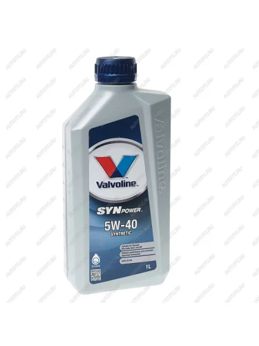 Масло моторное SYN POWER 5W40 синт.1л VALVOLINE VALVOLINE 872380 VALVOLINE 872380
