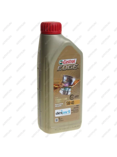 Масло моторное EDGE TITANIUM dexos2 5W40 C3SNCF синт.1л CASTROL CASTROL 15e696