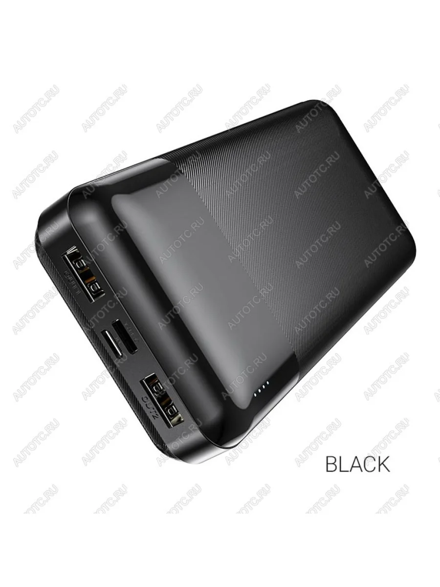 Аккумулятор внешний 20000мАч для зарядки мобильных устройств HOCO HOCO j72a черный  в Самаре Самарской области