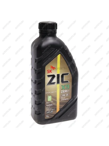 Масло моторное X9 ZERO 0W20 синт.1л ZIC ZIC 131092a1