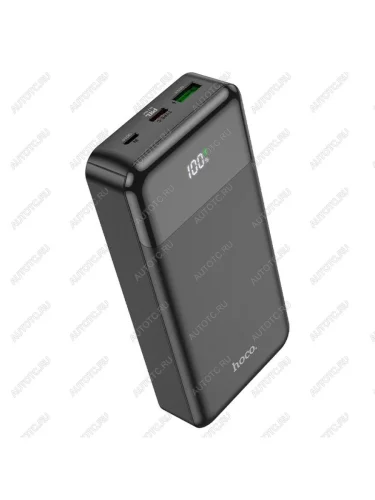 Аккумулятор внешний 20000мАч для зарядки мобильных устройств HOCO HOCO j102a черный