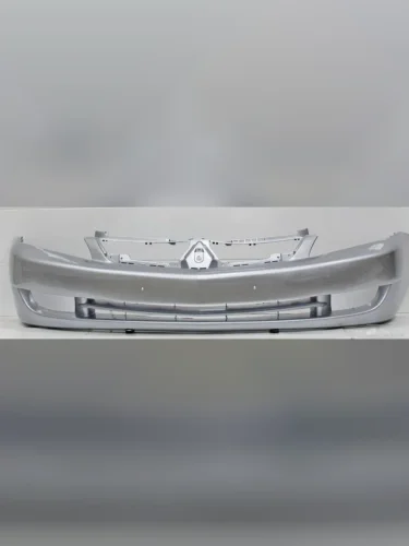 Бампер передний DAR (окрашенный) (Серебристый А31) Mitsubishi Lancer  9 CS (2003-2005) седан 1-ый рестайлинг, универсал 1-ый рестайлинг