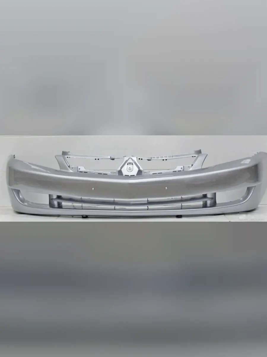 Бампер передний DAR (окрашенный)  Mitsubishi Lancer (2003-2005) 9 CS (Серебристый А31)  с доставкой в г. Керчь