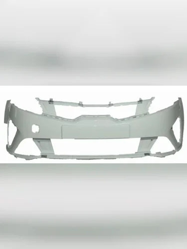 Бампер передний DAR (окрашенный) (Atlas white SAW (белый)) KIA Rio  4 FB (2020-2022) рестайлинг седан