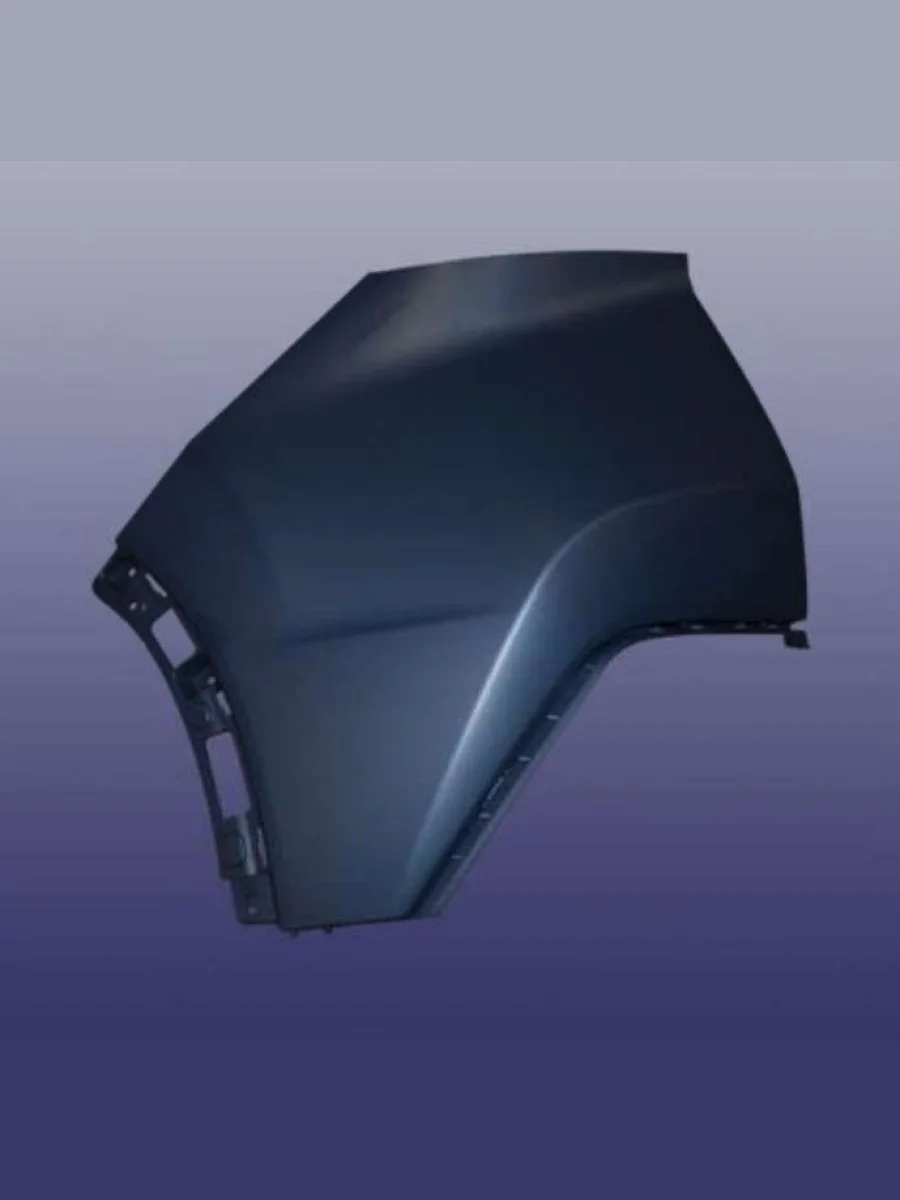 Бампер задний (левая часть) DAR  Omoda C5 (2021-2025) (неокрашенный)  с доставкой в г. Пермь