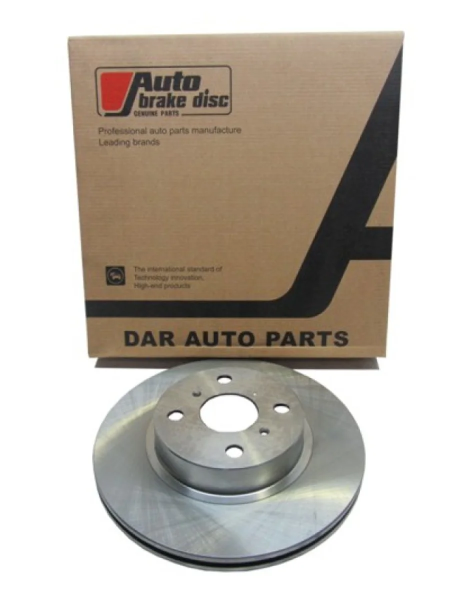 Тормозной диск для TOYOTA COROLLA CE110 2C, CERES AE101 4AFE, LEVIN AE10, FR 255*21мм DAR td200045  в Воронеже Воронежской области