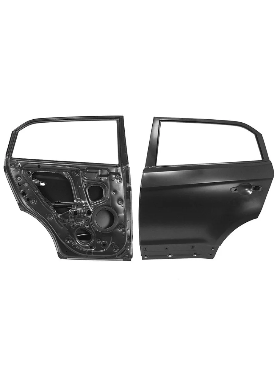 Дверь задняя левая DAR Hyundai Creta GS рестайлинг (2019-2021) (неокрашенная)  в Самаре Самарской области