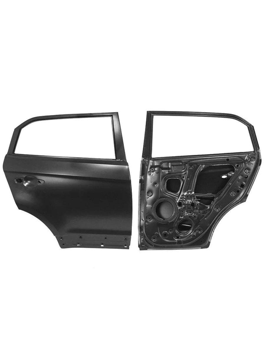 Дверь задняя правая DAR Hyundai Creta GS рестайлинг (2019-2021) (неокрашенная)  в Керчи Республика Крым