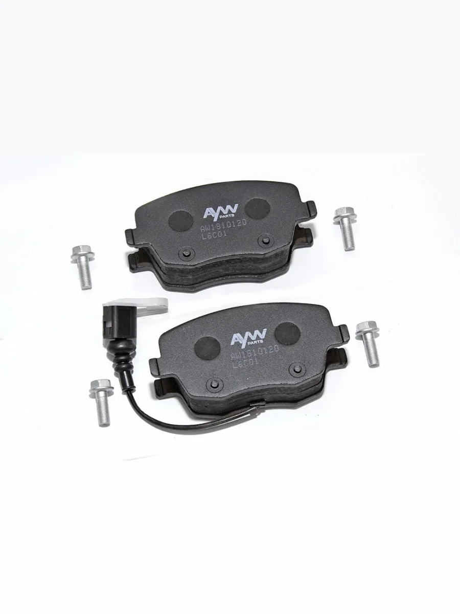 Колодки тормозные передние SKODA Fabia 1.2-1.9D 07>  Roomster 1.2-1.9D 06>, VW Polo 1.8 05-09, SEAT AYWIPARTS aw1810120  в Самаре Самарской области