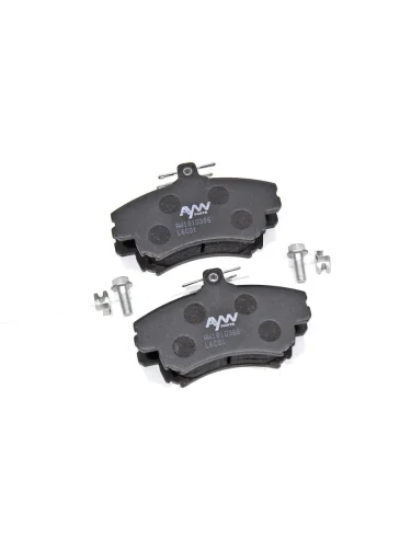 Колодки тормозные передние MITSUBISHI Carisma 1.6-1.9D 00-06  Colt VI 1.5 05>, SMART Forfour 1.5 05 AYWIPARTS aw1810386