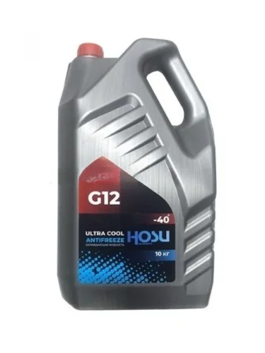 Антифриз (ULTRA COOL G12 10 кг. -40 C красный) HOSU hscl0005